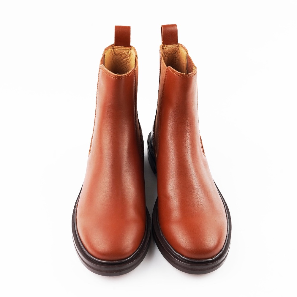MADEWELL Size 6 The Benning Chelsea Boot in Warm Cinnamon - Picture 5 of 13